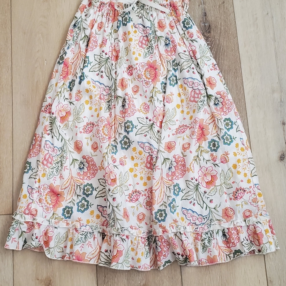 Cute Floral Print Ruffled Dress - Picture 4 of 9